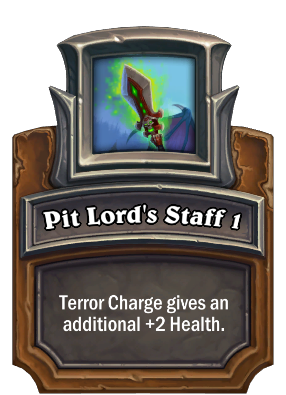 Pit Lord's Staff 1 Card Image