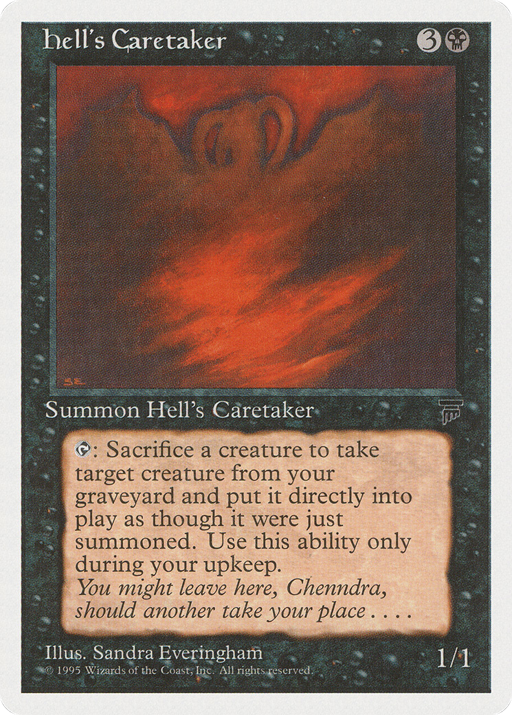 Hell's Caretaker Card Image