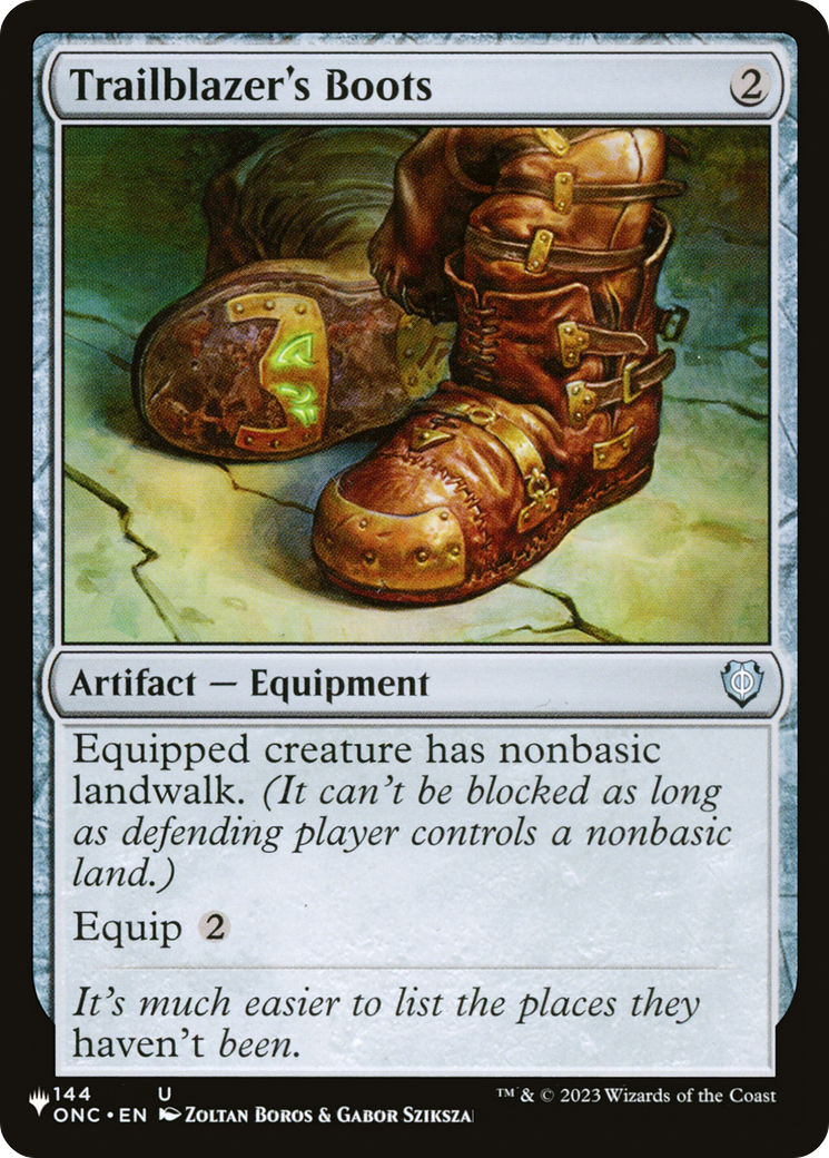 Trailblazer's Boots Card Image