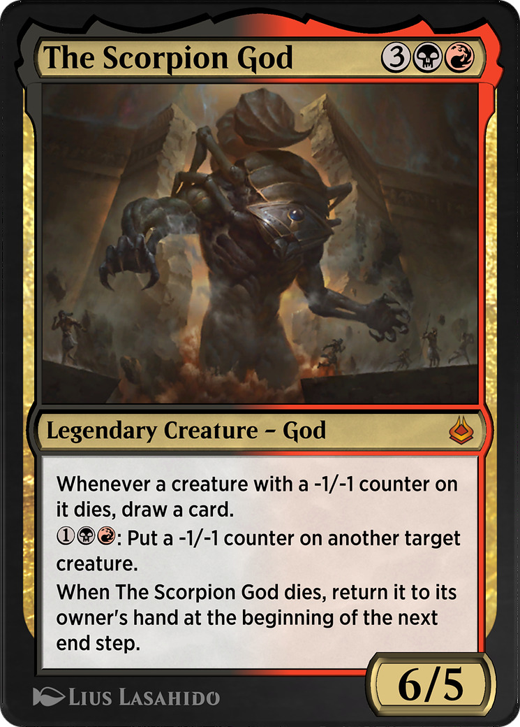 The Scorpion God Card Image