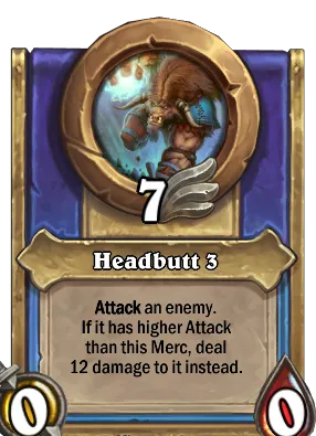 Headbutt 3 Card Image