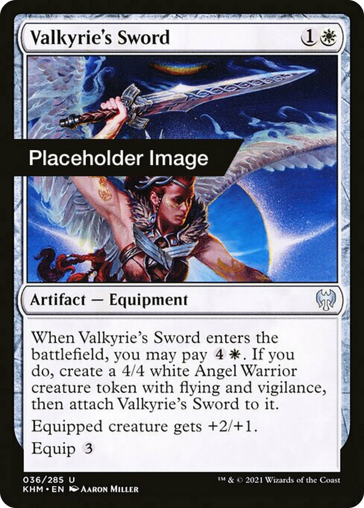 Valkyrie's Sword Card Image