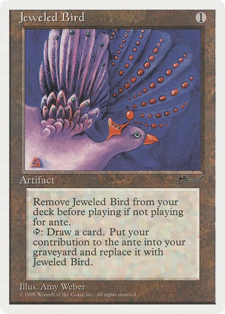 Jeweled Bird Card Image