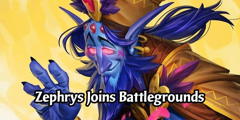 Hearthstone Battlegrounds Update for 18.6 - Zephrys Added to the Hero Pool, Party Rating Adjustments