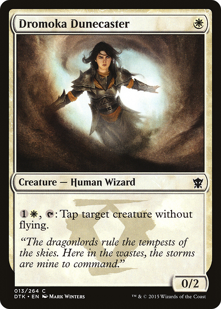 Dromoka Dunecaster Card Image