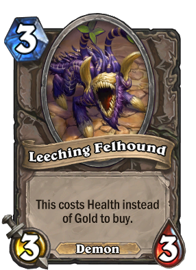 Leeching Felhound Card Image