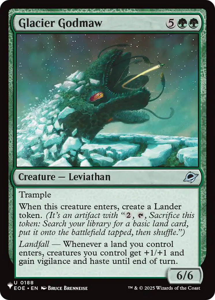 Glacier Godmaw Card Image