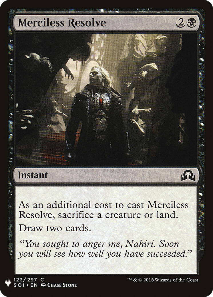 Merciless Resolve Card Image