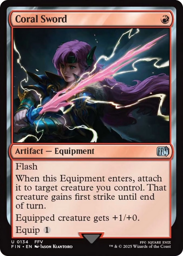 Coral Sword Card Image