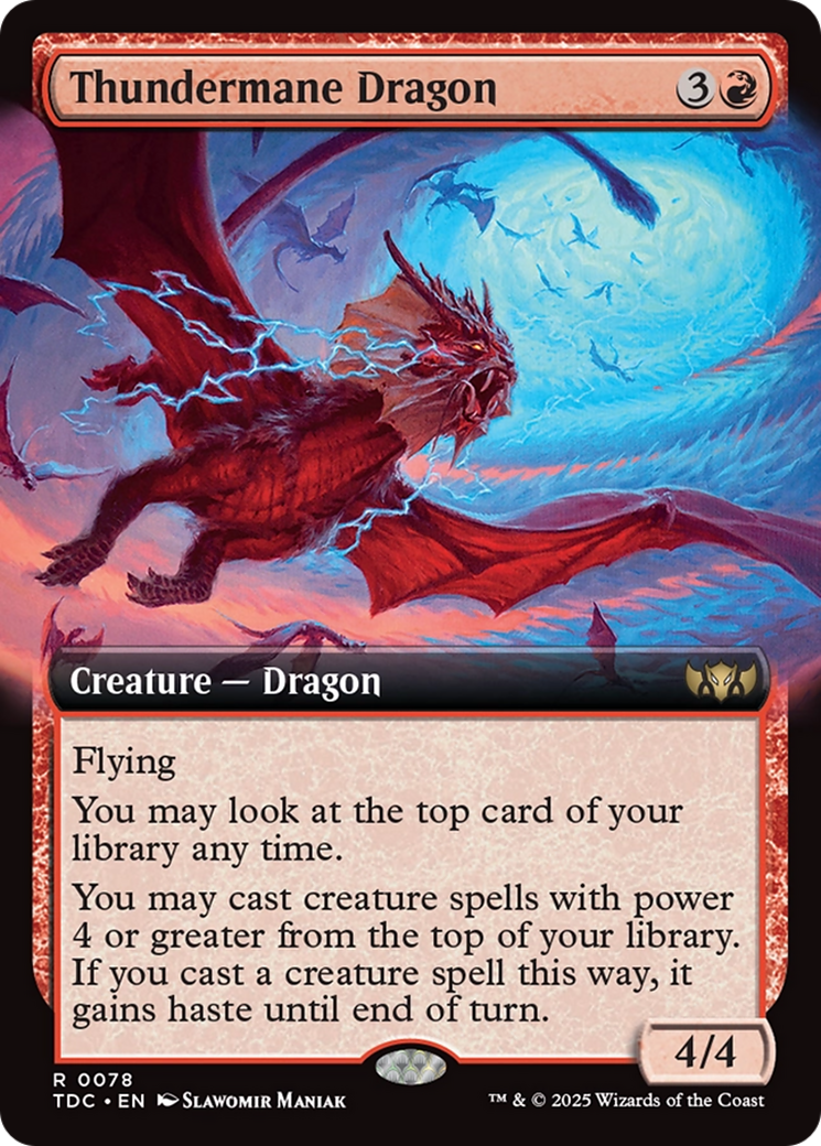 Thundermane Dragon Card Image