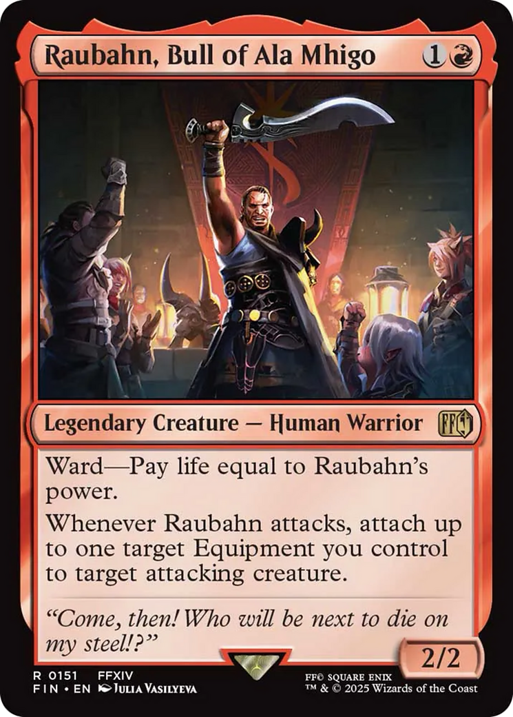 Raubahn, Bull of Ala Mhigo Card Image