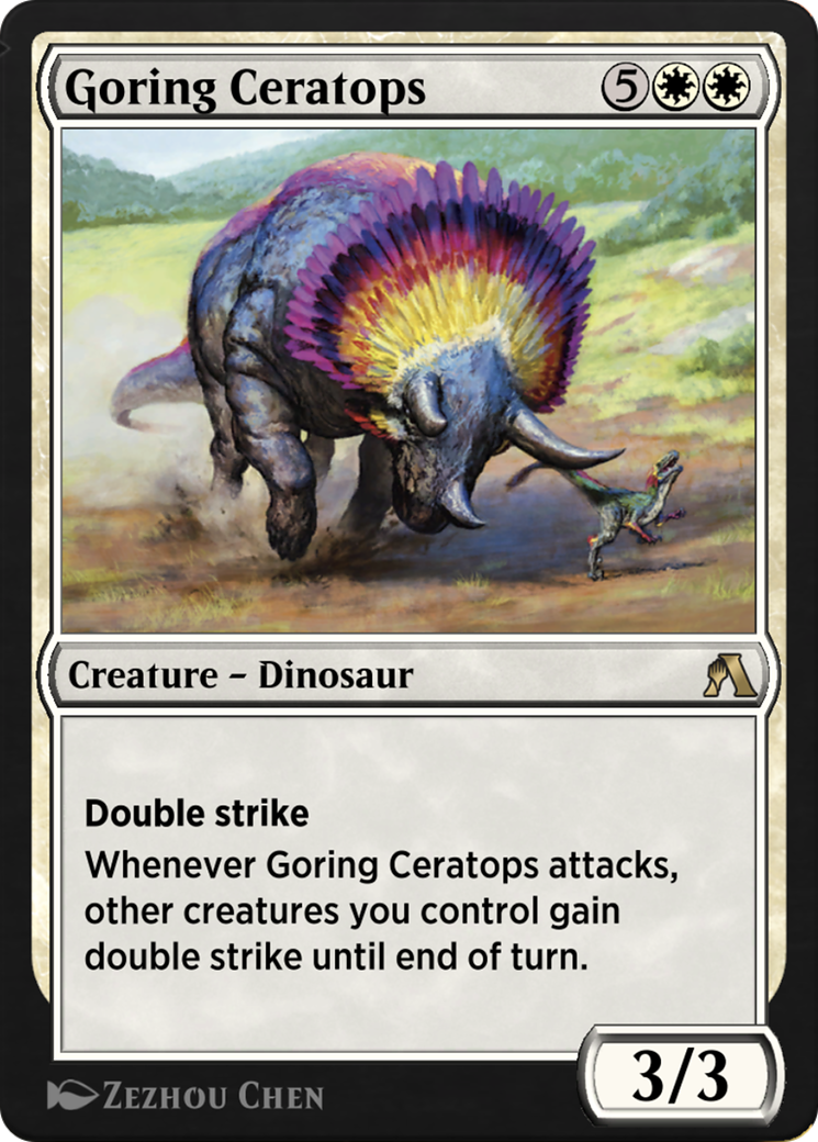 Goring Ceratops Card Image