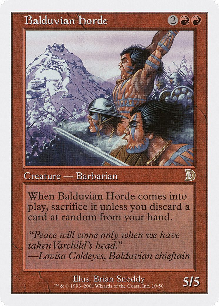 Balduvian Horde Card Image