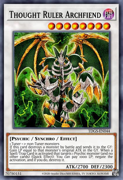 Thought Ruler Archfiend Card Image