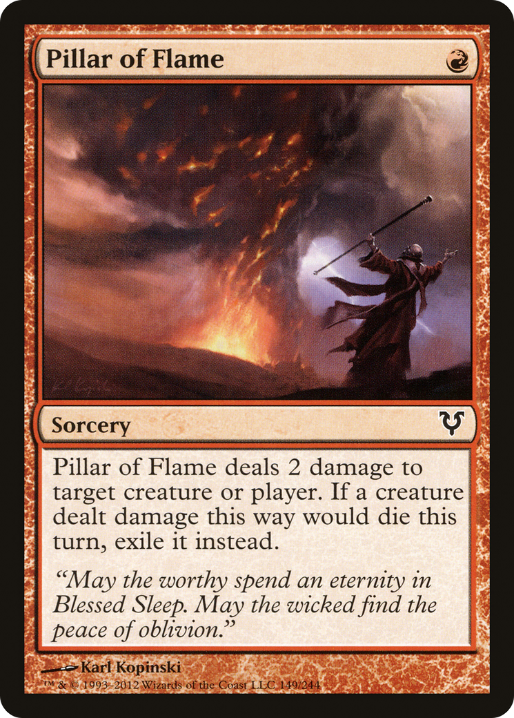 Pillar of Flame Card Image