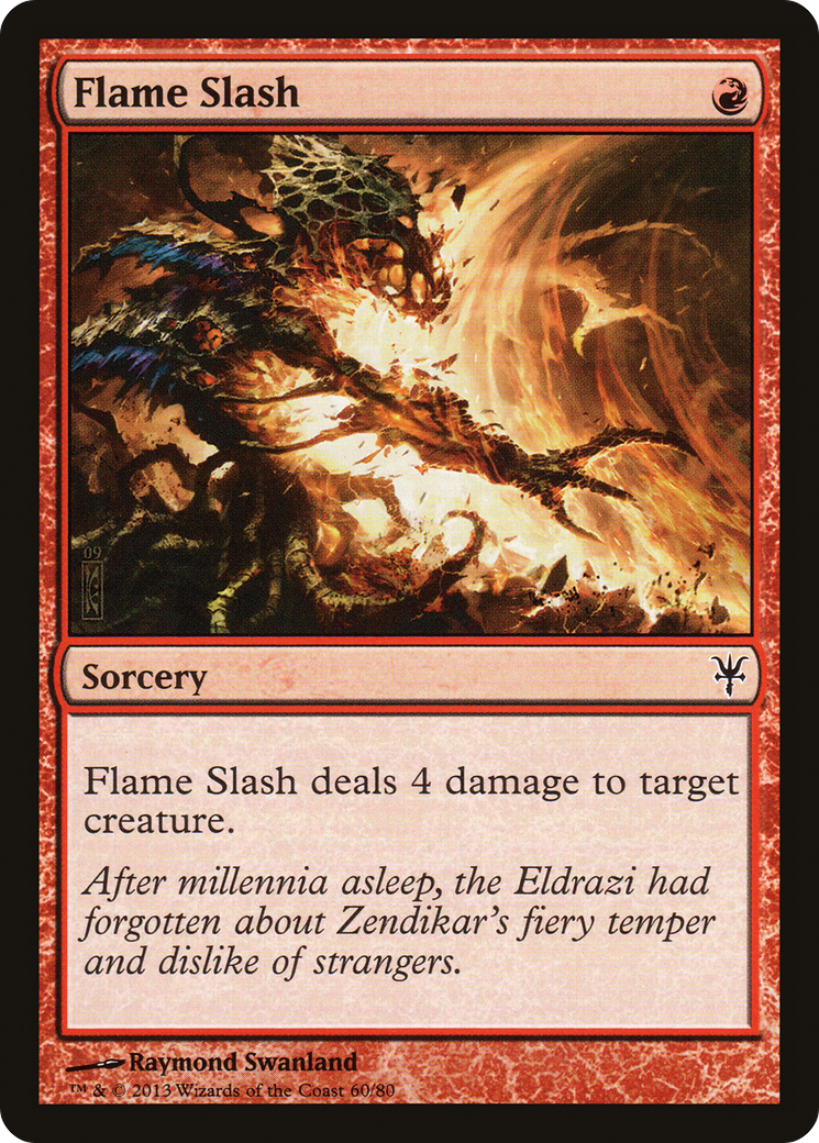 Flame Slash Card Image