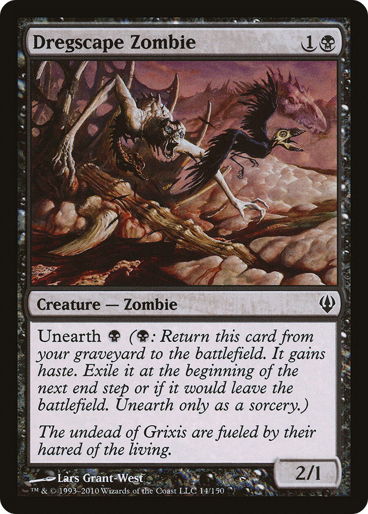 Dregscape Zombie Card Image