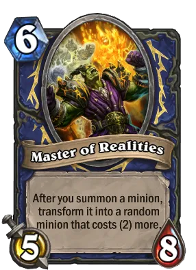 Master of Realities Card Image