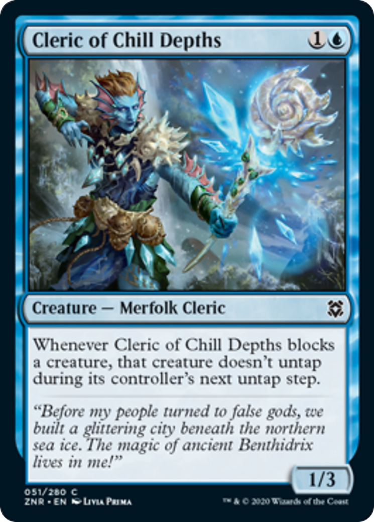 Cleric of Chill Depths Card Image