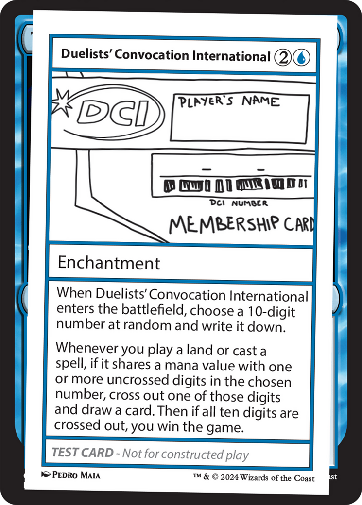 Duelists' Convocation International Card Image