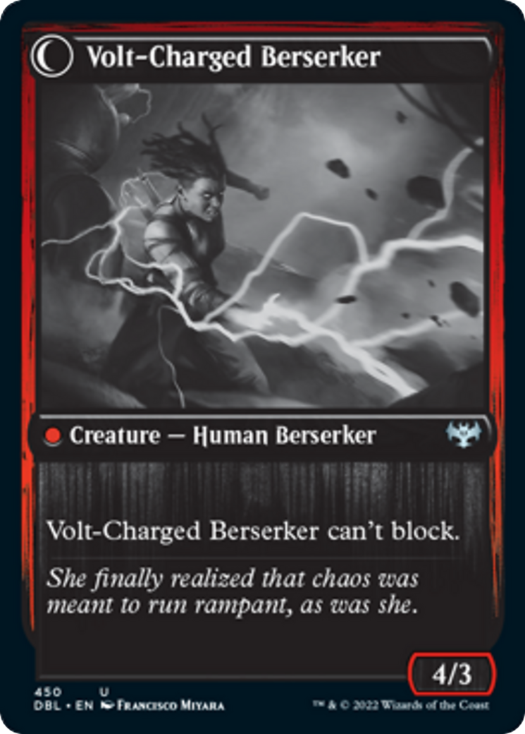 Voltaic Visionary // Volt-Charged Berserker Card Image