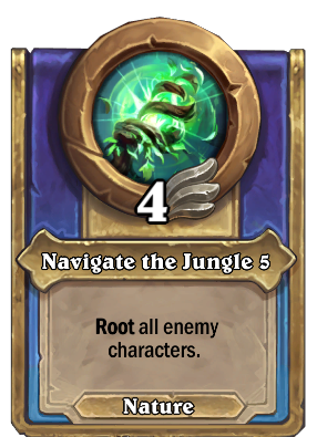 Navigate the Jungle 5 Card Image