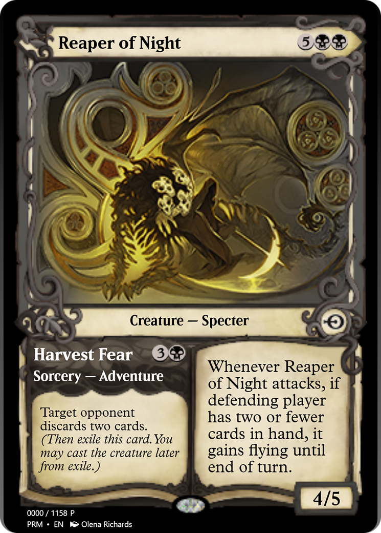 Reaper of Night // Harvest Fear Card Image