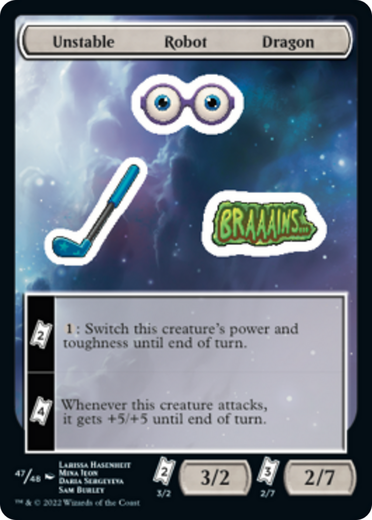 Unstable Robot Dragon Card Image