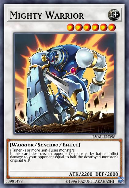 Mighty Warrior Card Image