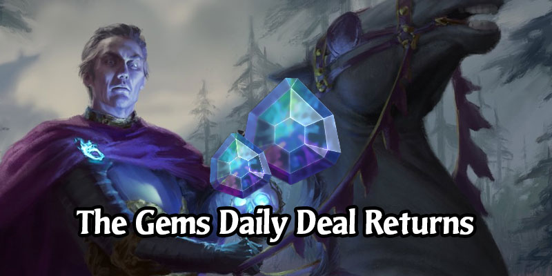 MTG Arena Stonks Alert - Get 500 Gems for 400 Gems or 2000 Gold Today Only!