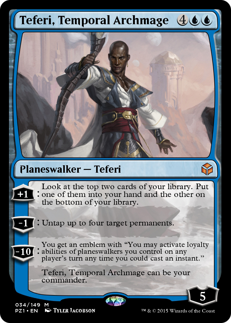 Teferi, Temporal Archmage Card Image