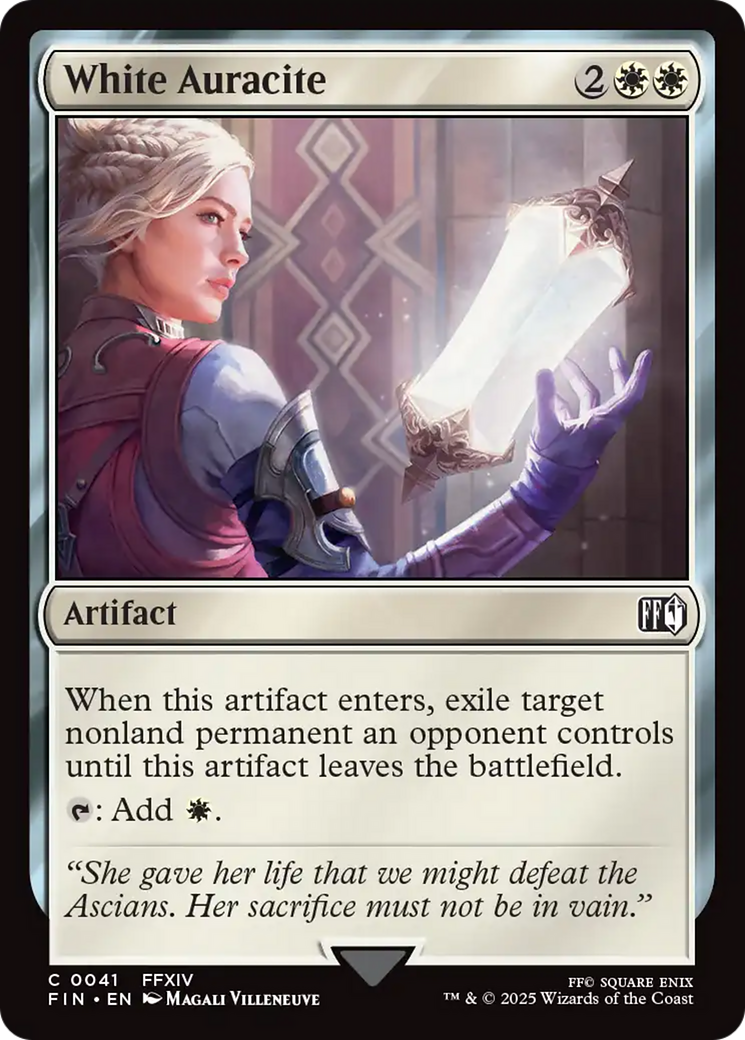 White Auracite Card Image