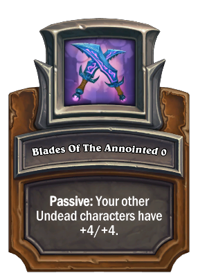 Blades Of The Annointed {0} Card Image