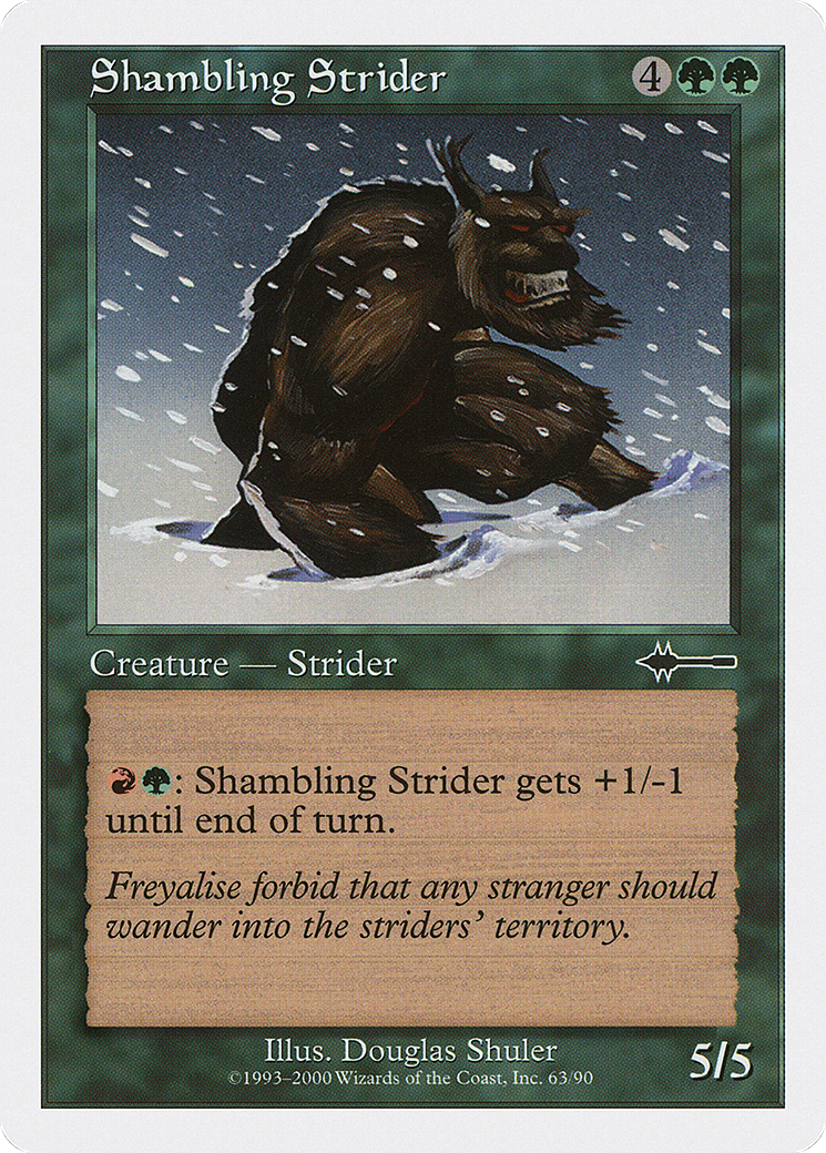 Shambling Strider Card Image