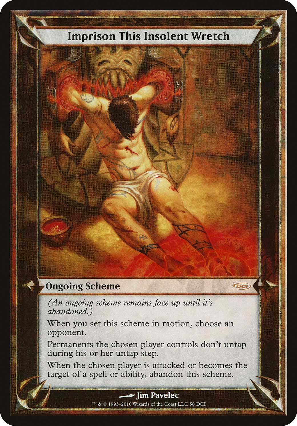 Imprison This Insolent Wretch Card Image