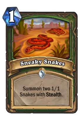 Sneaky Snakes Card Image