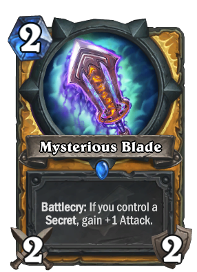 Mysterious Blade Card Image