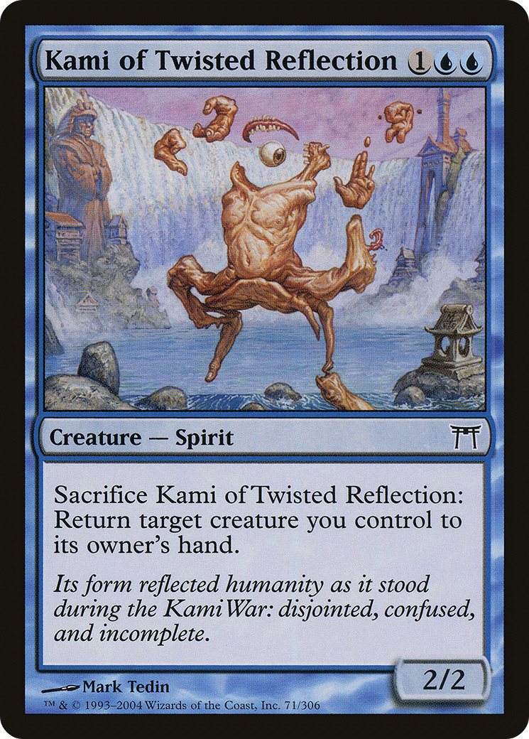 Kami of Twisted Reflection Card Image