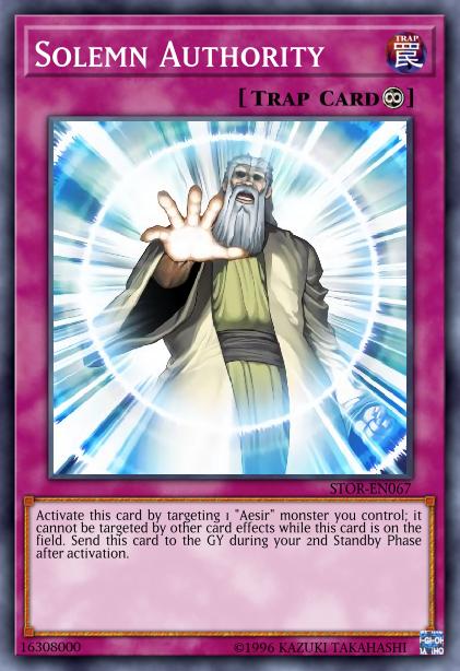 Solemn Authority Card Image