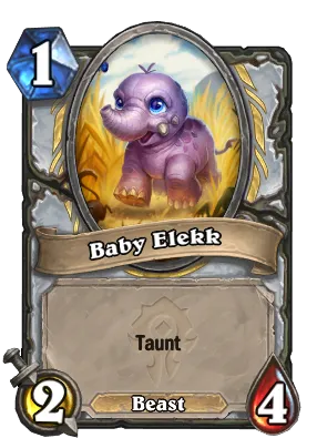 Baby Elekk Card Image