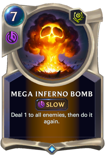 Mega Inferno Bomb Card Image