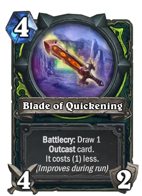 Blade of Quickening Card Image