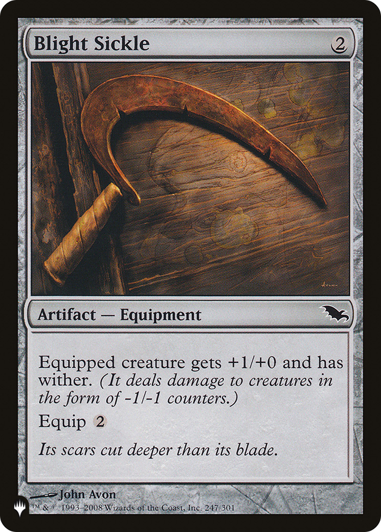 Blight Sickle Card Image