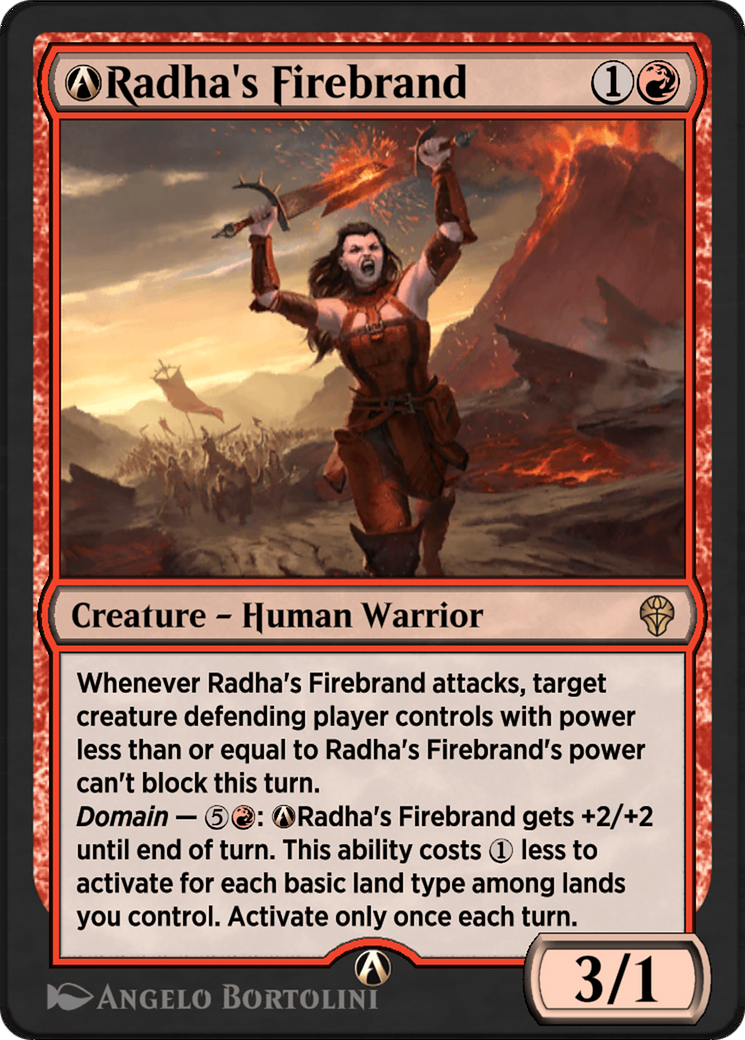 A-Radha's Firebrand Card Image