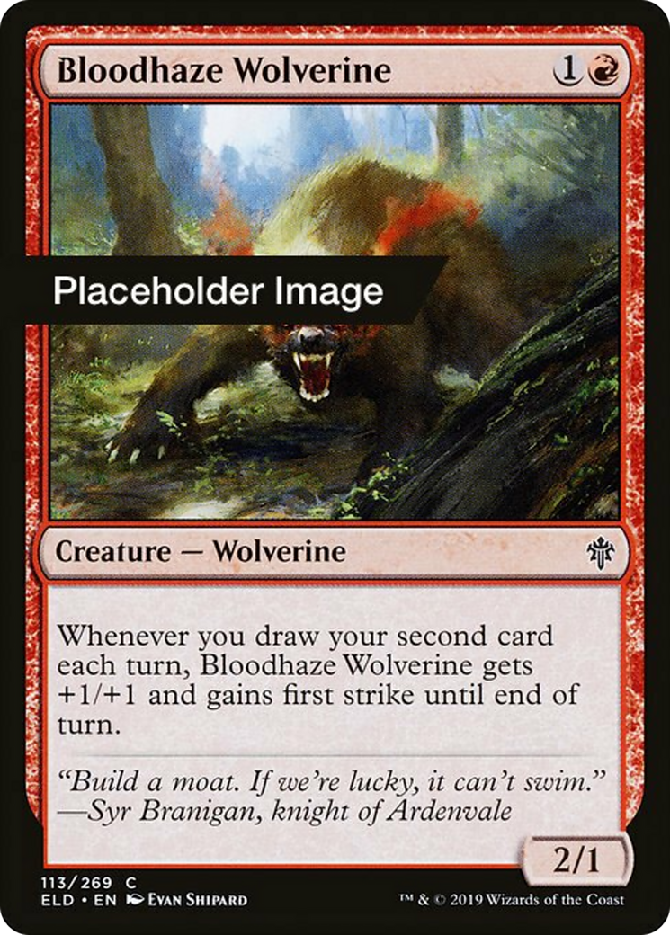 Bloodhaze Wolverine Card Image