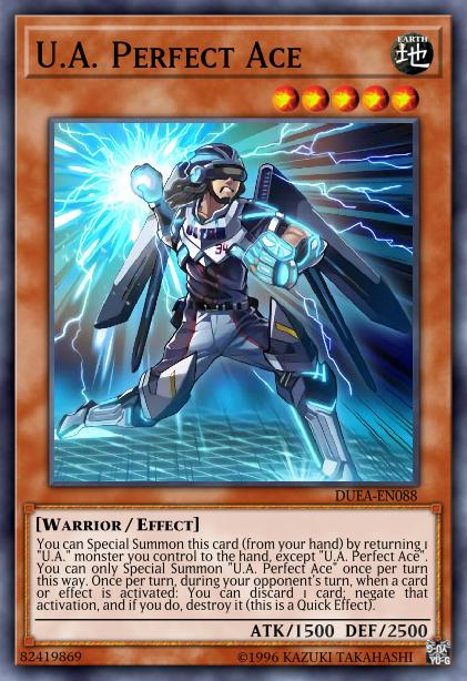 U.A. Perfect Ace Card Image