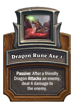 Dragon Rune Axe 1 Card Image