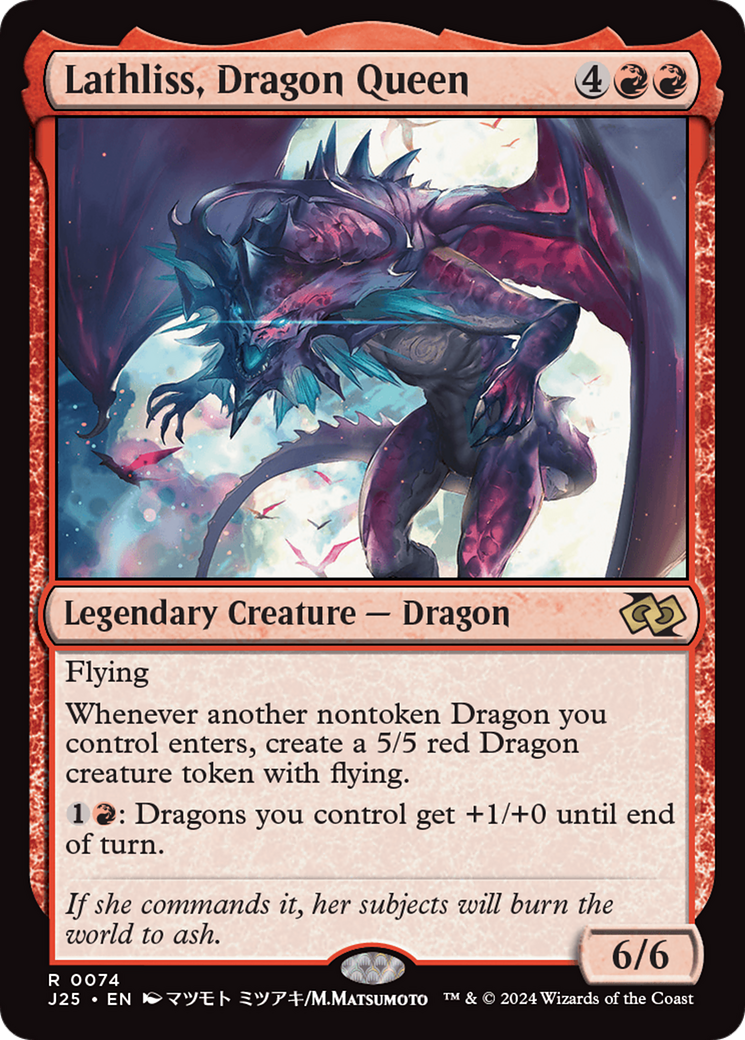 Lathliss, Dragon Queen Card Image