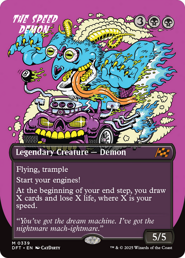 The Speed Demon Card Image