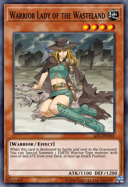 Warrior Lady of the Wasteland Card Image